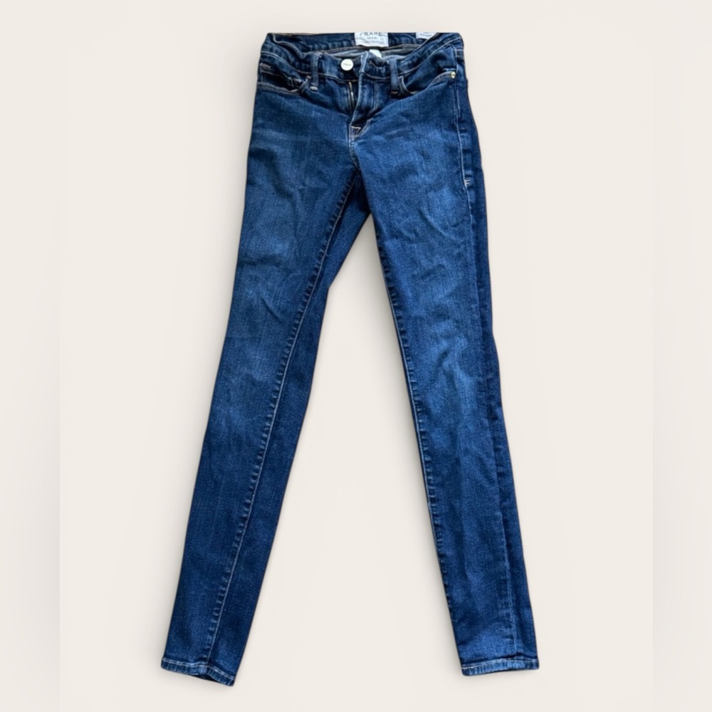 Frame Le Skinny De Jeanne Denim Skinny Jeans- Size 24